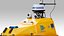 Robot Ships C-Worker 4 ASV Vessels PBR 3D model