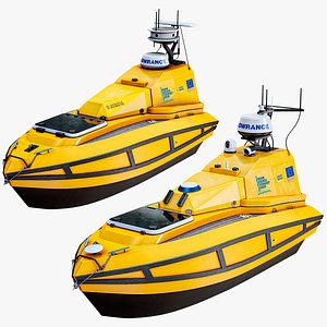 Robot Ships C-Worker 4 ASV Vessels PBR
