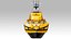 Robot Ships C-Worker 4 ASV Vessels PBR 3D model