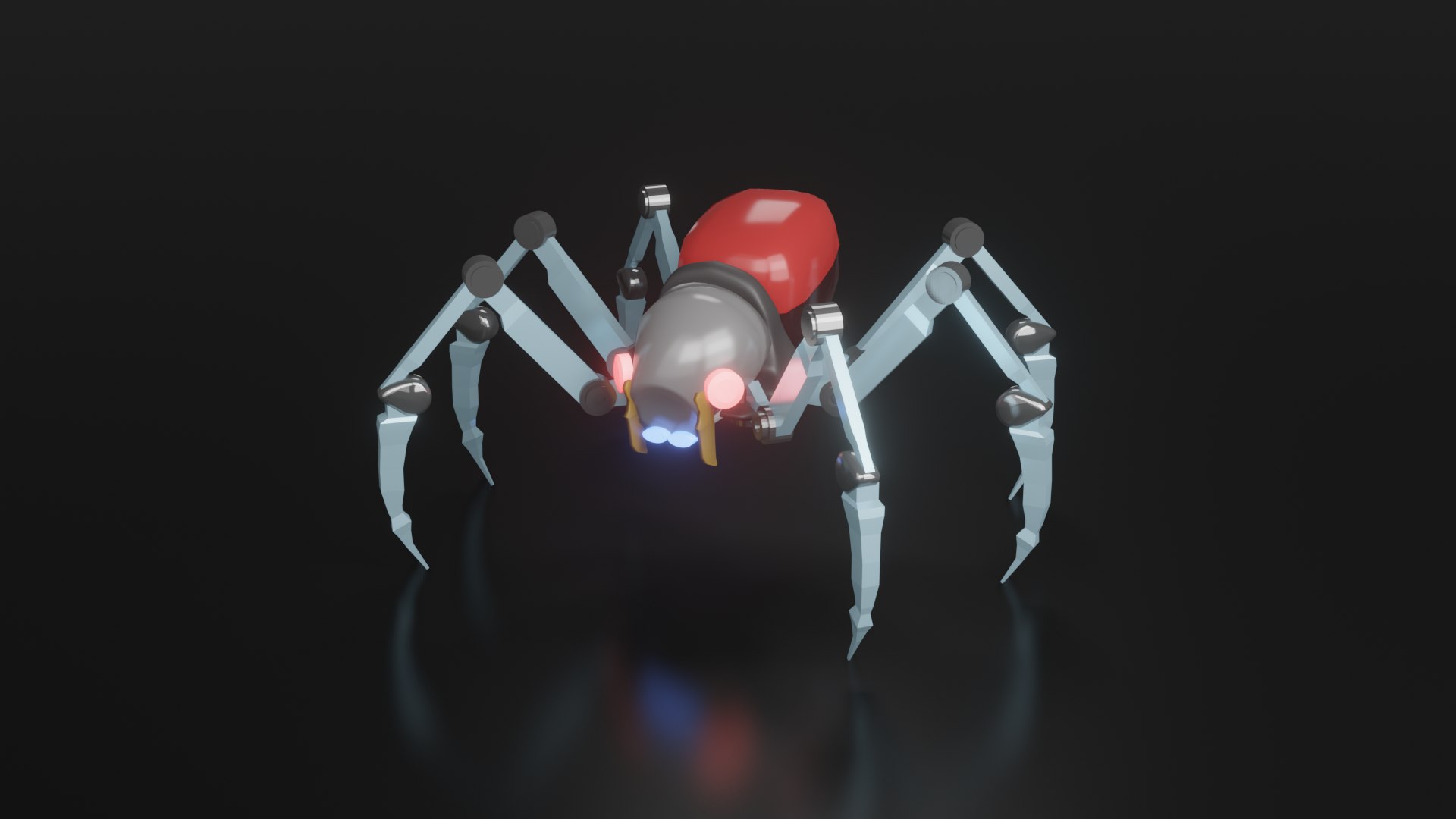 Cyborg Spider 3D model https://p.turbosquid.com/ts-thumb/f0/tsORdk/Eu/labaserong/png/1734620069/1920x1080/fit_q87/573d91fde1517b311b71937fb17bcf06e17bb8c6/labaserong.jpg