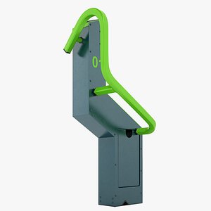 3D model City Smart Bicycle Parking 04