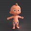 Cartoon Baby with Expressions