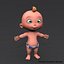 Cartoon Baby with Expressions