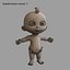 Cartoon Baby with Expressions
