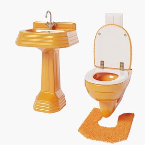 Funky Toilet 3D model