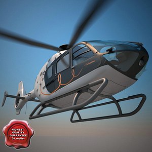 3d model eurocopter ec-135