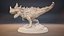 Modello di stampa 3D gigantesco T-Rex piumato