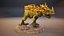 Modello di stampa 3D gigantesco T-Rex piumato