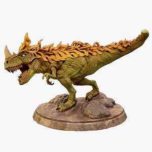 3D Feathered T-Rex Gargantuan 3D print model