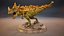 Modello di stampa 3D gigantesco T-Rex piumato