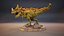 Modello di stampa 3D gigantesco T-Rex piumato