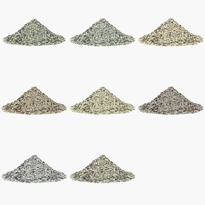 US Dollar Bill Pile Collection