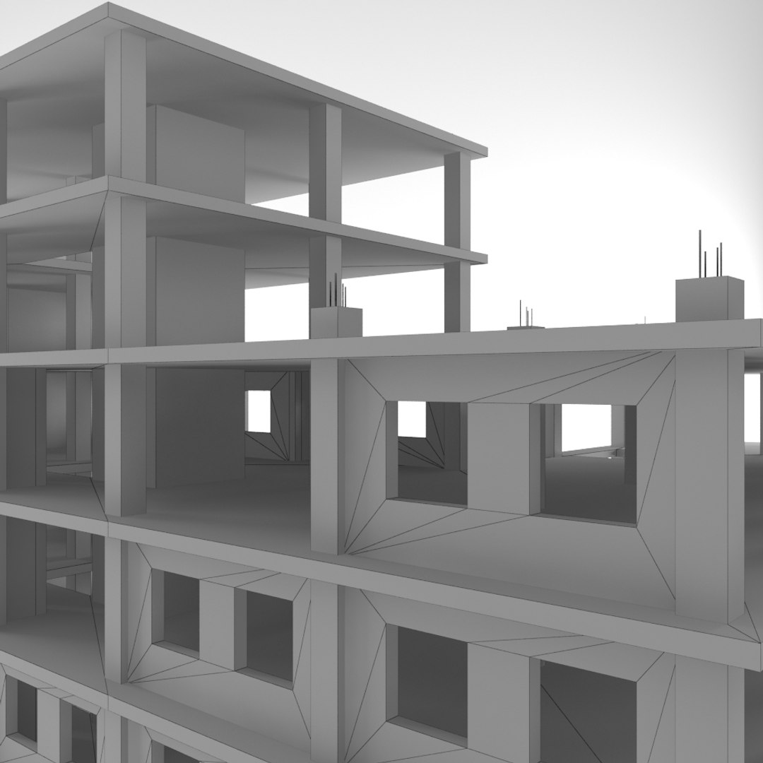 c4d construction building