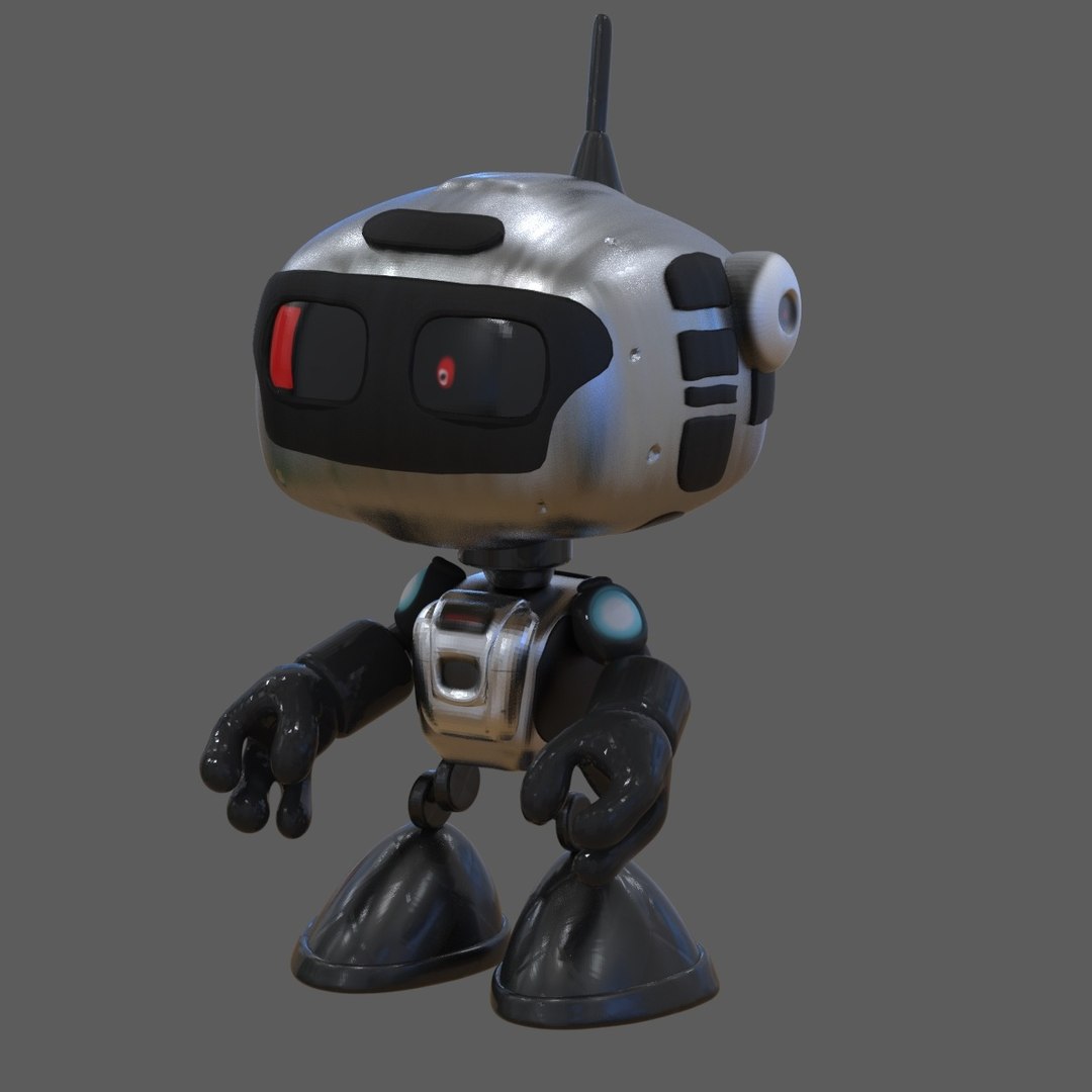 3D Cute Robot - TurboSquid 2035547