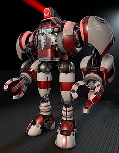 Robot With Cockpit