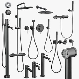 Gattoni Circle Two set of showers and faucets