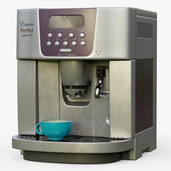 Máquina de café PBR pronta para jogo Modelo 3D - TurboSquid 2348461