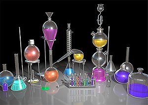 lab chemistry 3d model