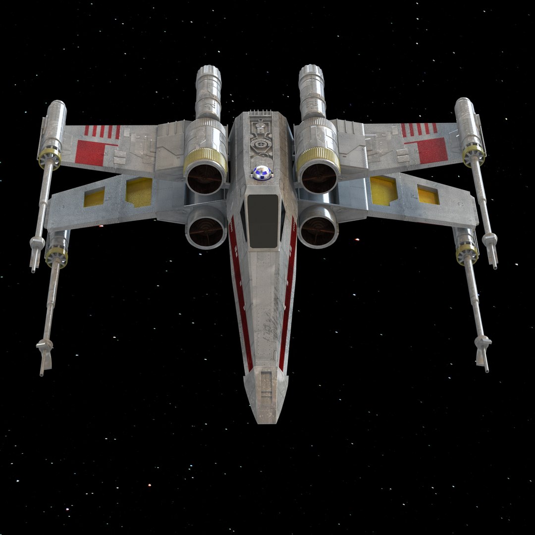 3d Model Ie Figher X-wing