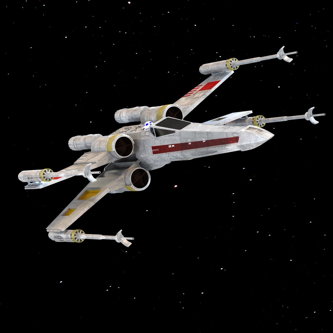 3d Model Ie Figher X-wing