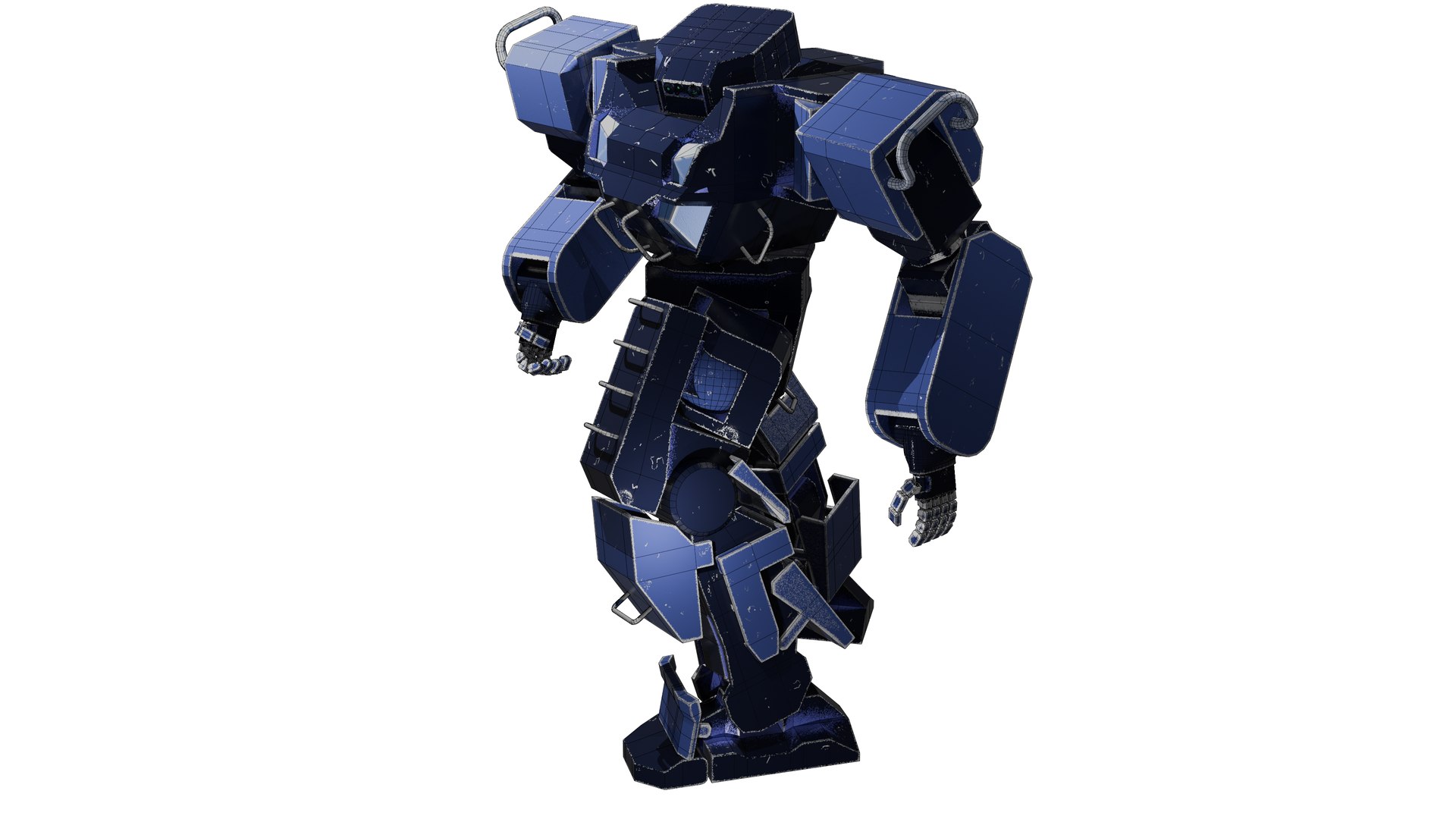 3D GridLock Grunt Model - TurboSquid 2293063