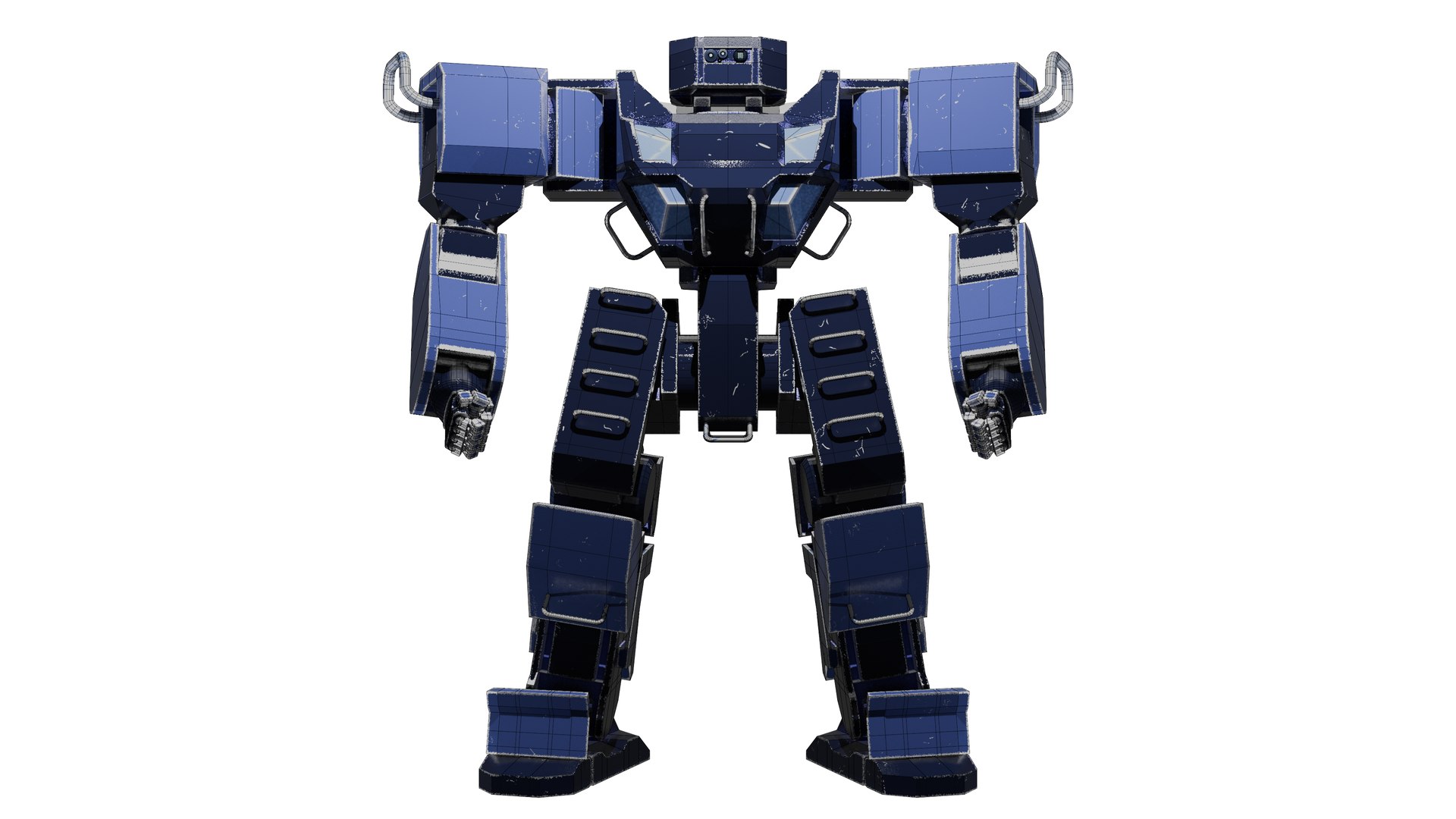 3D GridLock Grunt Model - TurboSquid 2293063