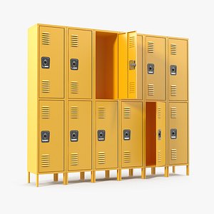 commercial lockers row model