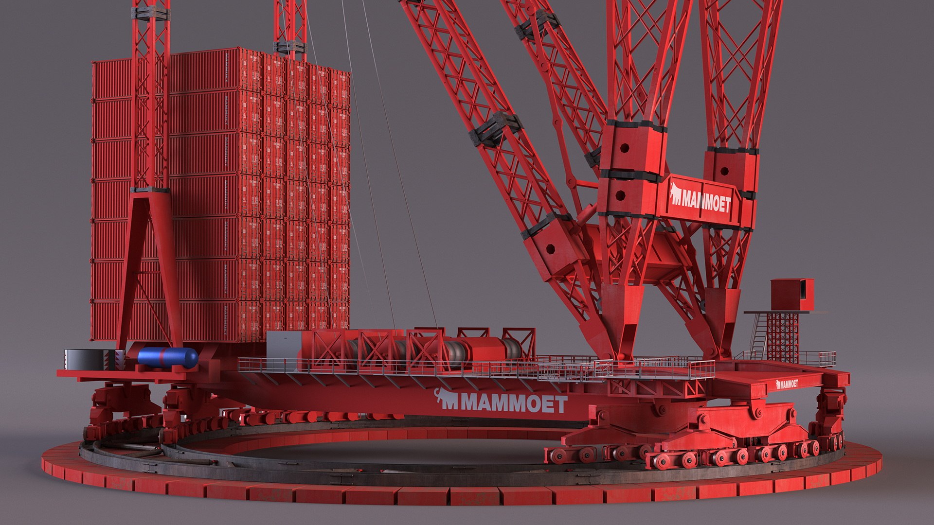 Heavy Lift Ring Crane Mammoet 3D model https://p.turbosquid.com/ts-thumb/f1/RMeD7p/oo/heavyliftringcranemammoetmb3dmodel009/jpg/1710455096/1920x1080/fit_q87/c9b6b58ab639962b290be1c685c46f70ddb5b3fe/heavyliftringcranemammoetmb3dmodel009.jpg