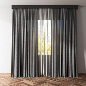 Curtains and tulle