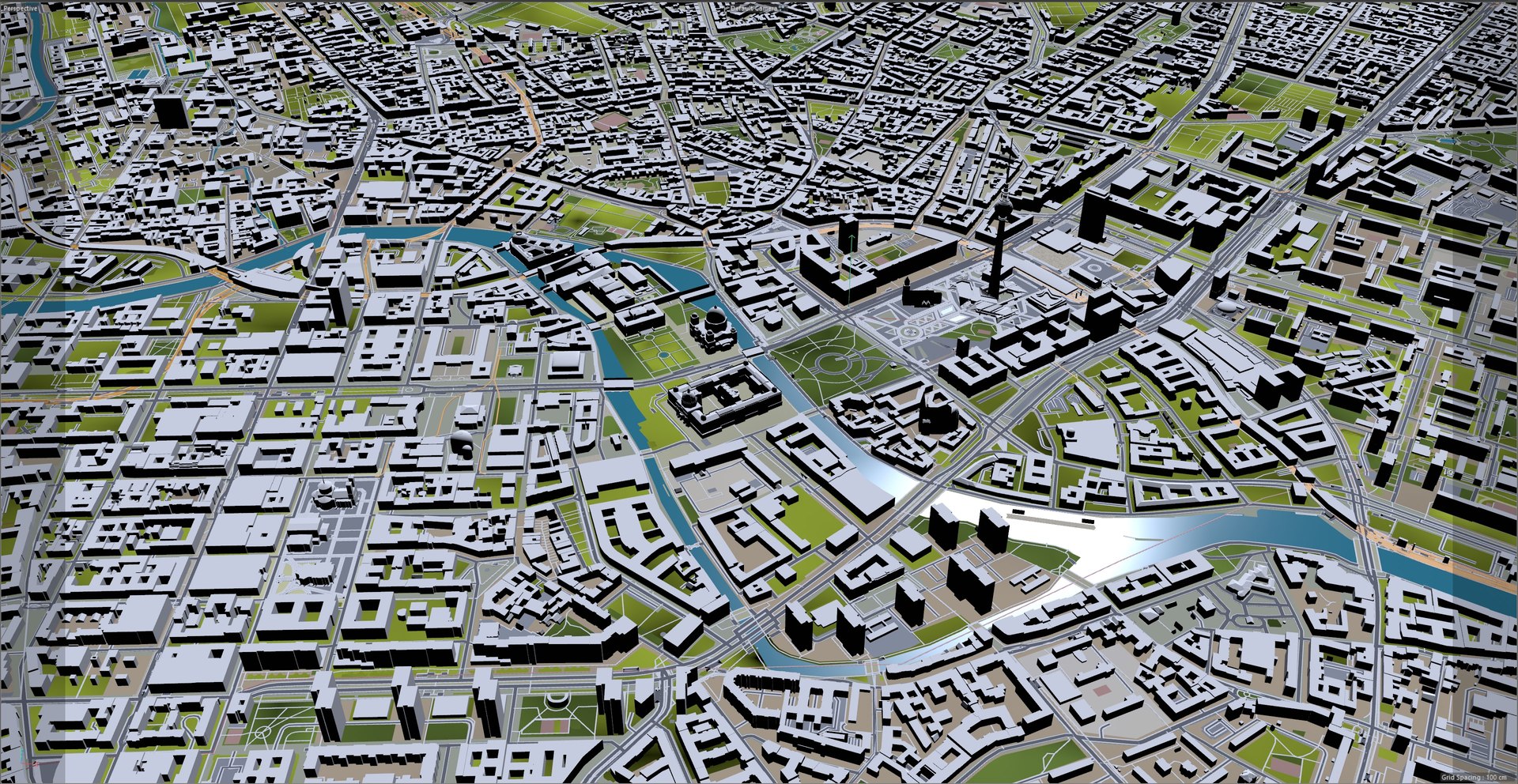 Berlin Downtown Germany 3D Model - TurboSquid 1988429