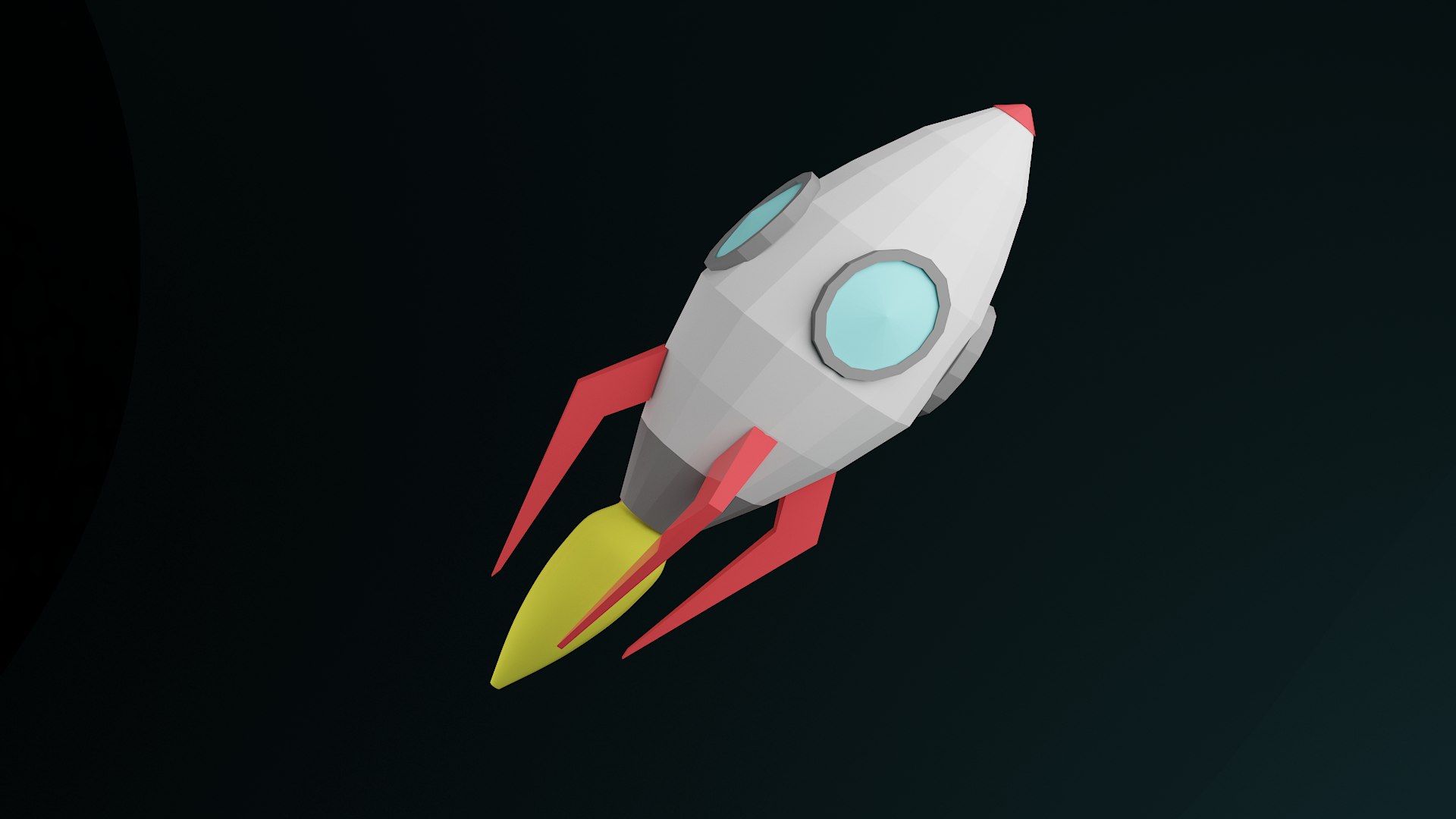 3D model LOW POLY ROCKET https://p.turbosquid.com/ts-thumb/f1/cI5Wga/Xy/rocketrender5/png/1682427915/1920x1080/fit_q87/522f0d5c52bc6844bf3db4b60b3440e006771689/rocketrender5.jpg