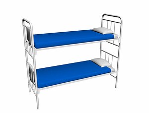 Bunk Bed Lowpoly