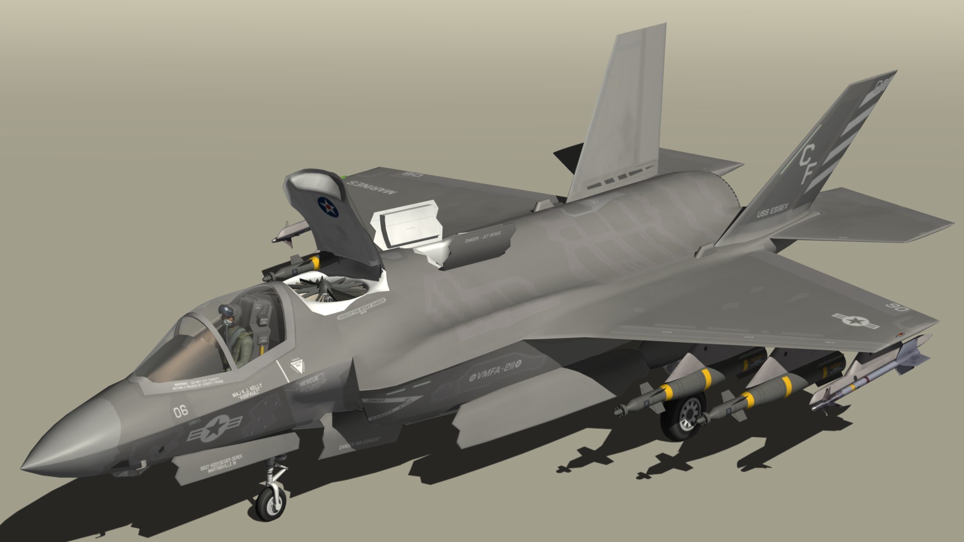 F35B lightning II R model https://p.turbosquid.com/ts-thumb/f1/dI3gMw/qx/f35brpr3/jpg/1683291830/1920x1080/fit_q87/b3cfc1a00a5c01245611297957f963afecfe1ce5/f35brpr3.jpg
