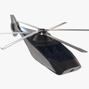 3D Futuristic Vehicle 05 model