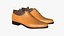 zapatos de cuero realistas para hombres