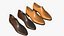 zapatos de cuero realistas para hombres