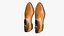 zapatos de cuero realistas para hombres