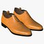 zapatos de cuero realistas para hombres