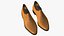 zapatos de cuero realistas para hombres