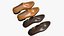 zapatos de cuero realistas para hombres