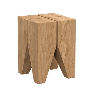 3D model Pure Triangle Side Table