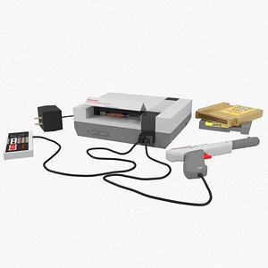 console nintendo 3D model