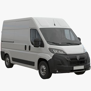 2024 Peugeot BOXER  L2H2 Detailed interior 3D model