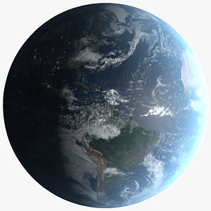 32K Planet Earth Day Night Dynamic