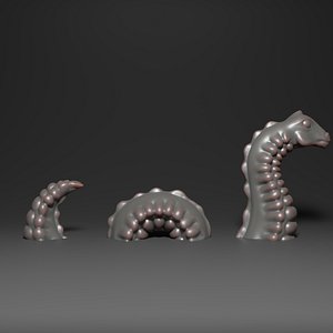 Loch Ness Monster 3D model