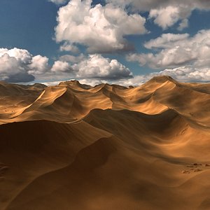 Sand Dune Procedural Model