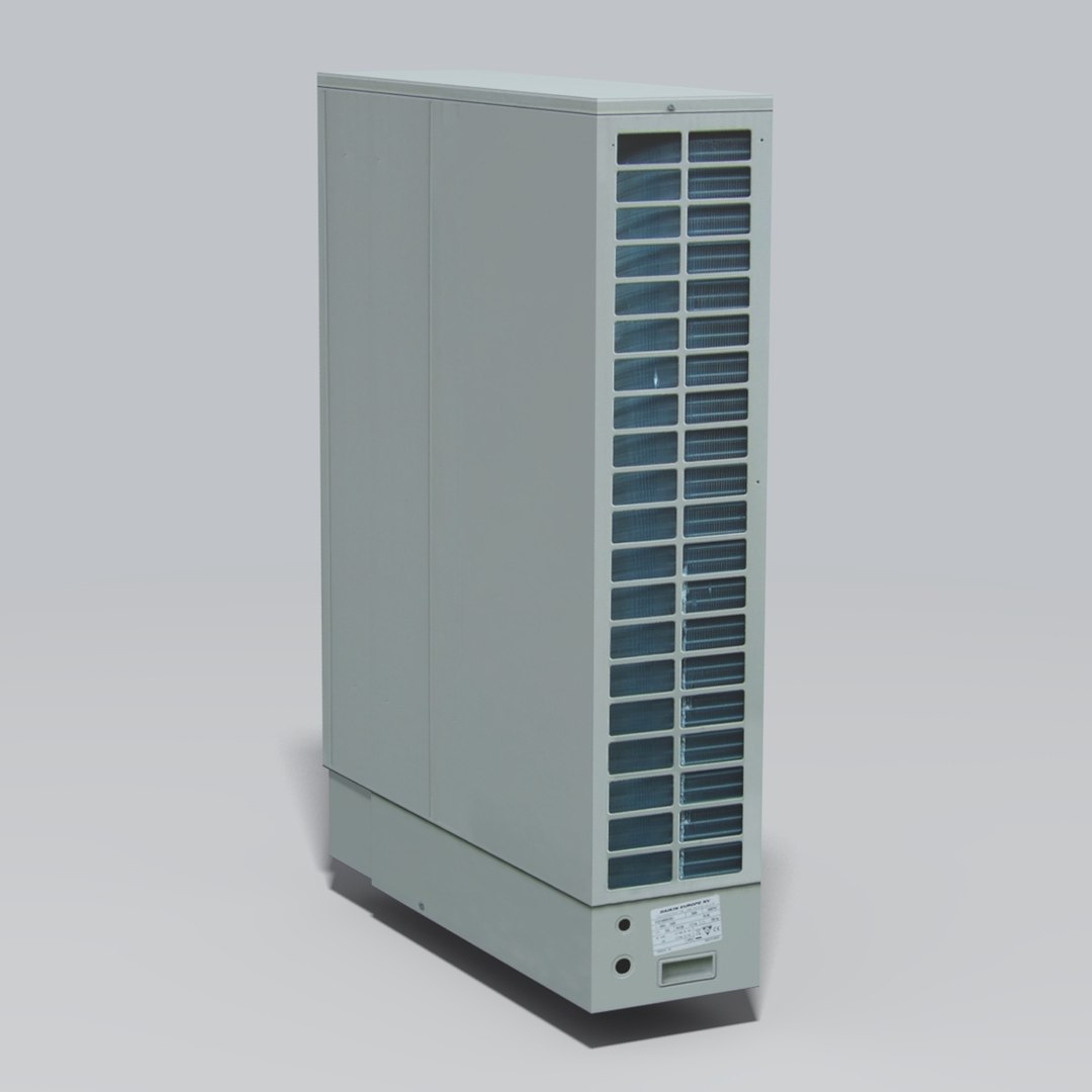 Twin Extractor Fan Unit 3d Model