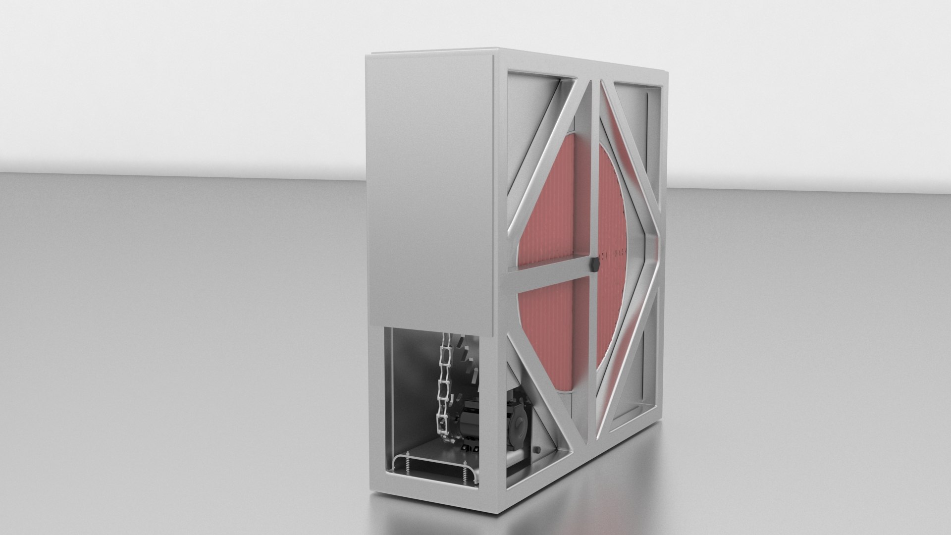 Desiccant Wheel HVAC Unit 3D TurboSquid 2069405