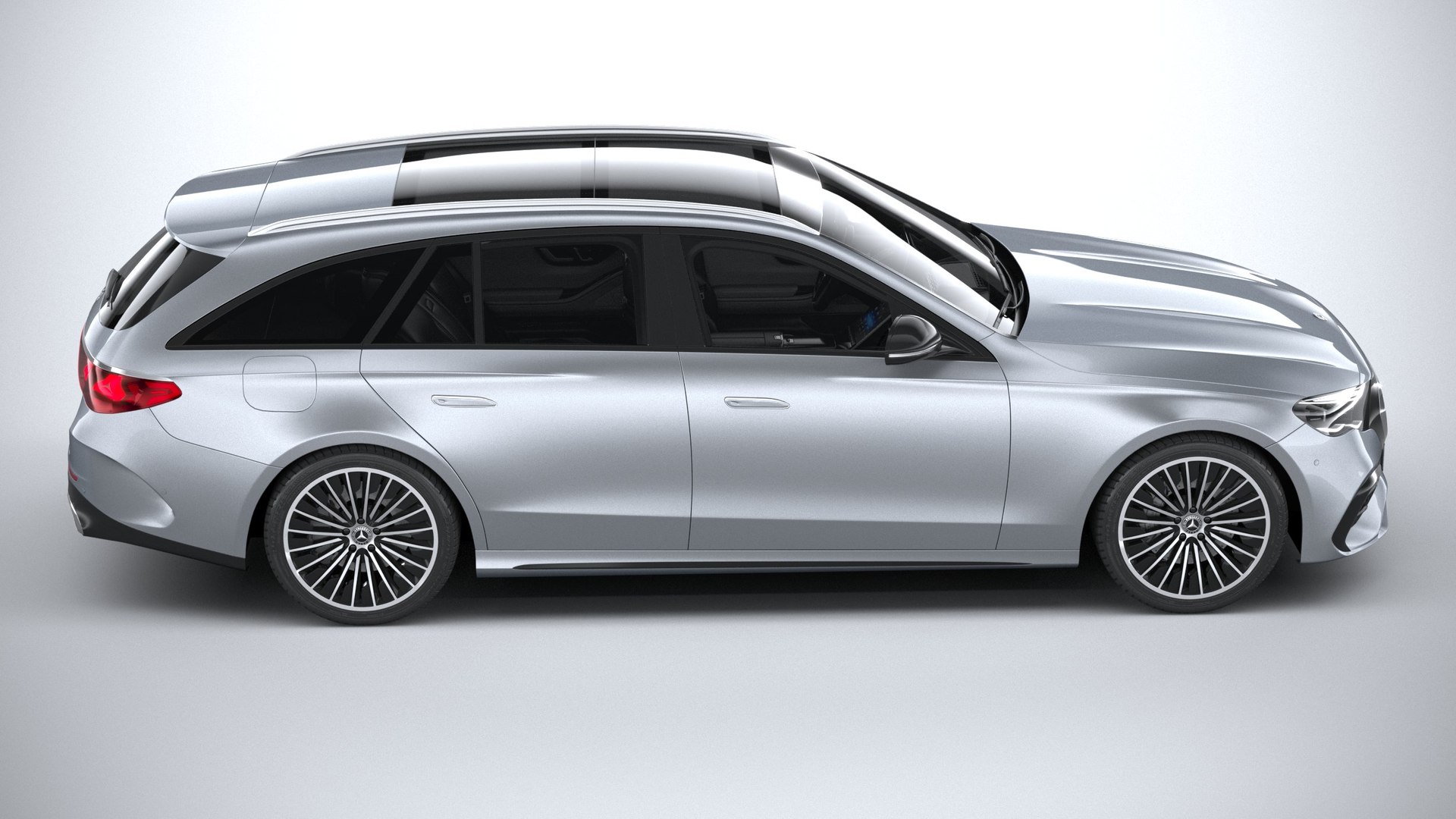 Mercedes-Benz E-class Estate AMG Line 2024 3D model - TurboSquid 2089724