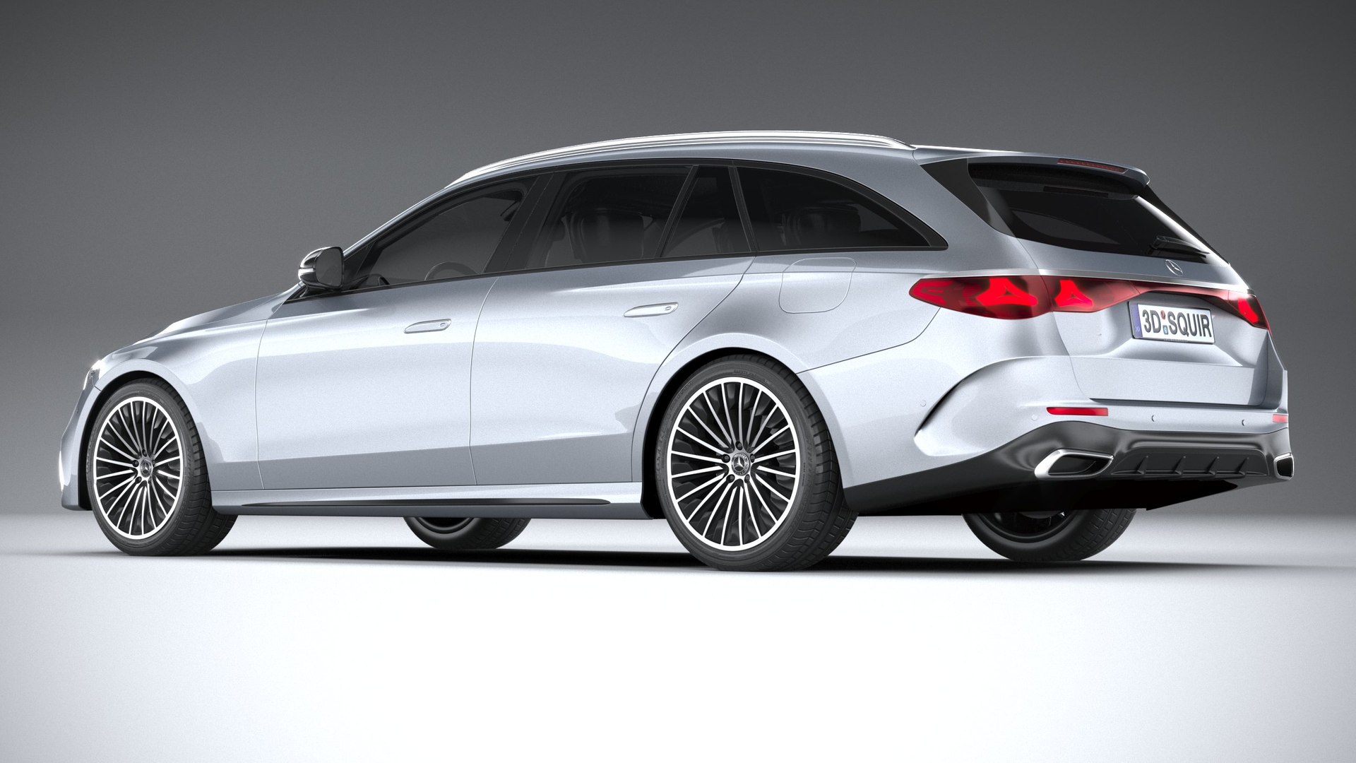 Mercedes-Benz E-class Estate AMG Line 2024 3D Model - TurboSquid 2089724